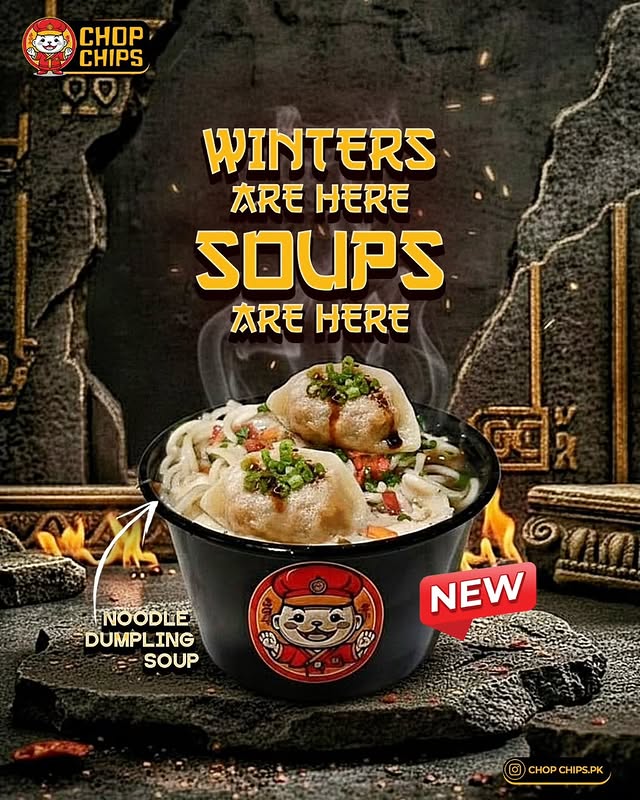 Soups in Winter at Chop Chips in Islamabad , Rawalpindi