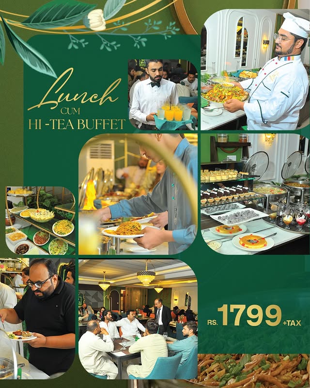 Lunch Cum Hi Tea Buffet