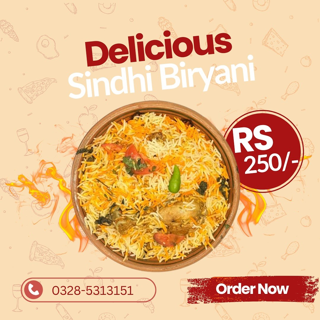 Delicious Sindhi Biryani