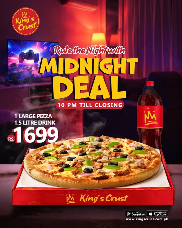 Rule The Night at Kings Crust in Islamabad