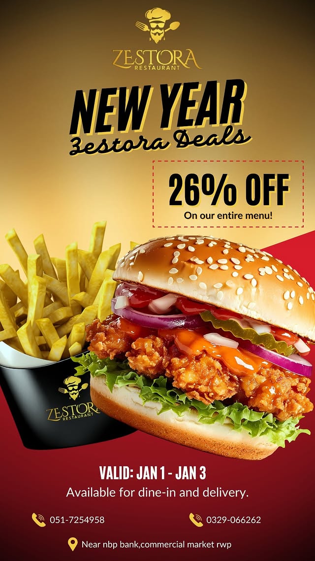 New Year Zestora Deals