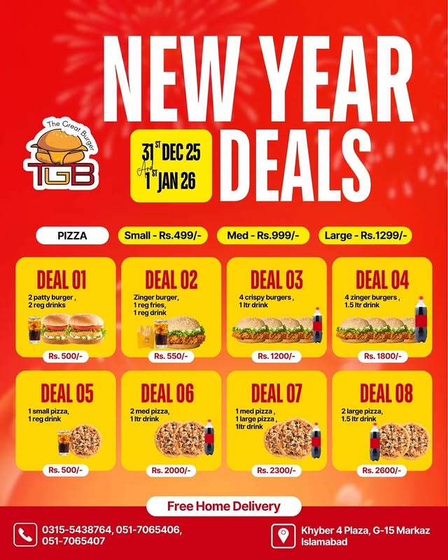 New Year Deals