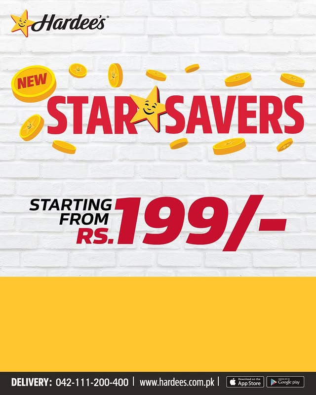 Hardee’s Star Savers – Big Taste, Small Spend