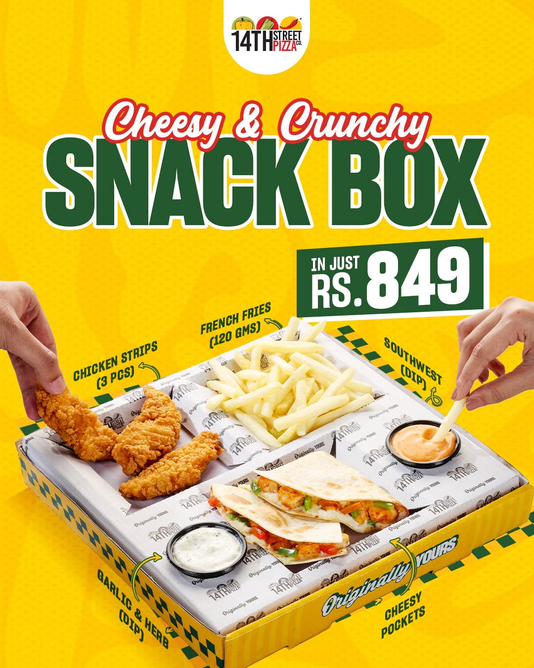 Cheesy & Crunchy Snack Box – Perfect Snack for Two 🍟🧀