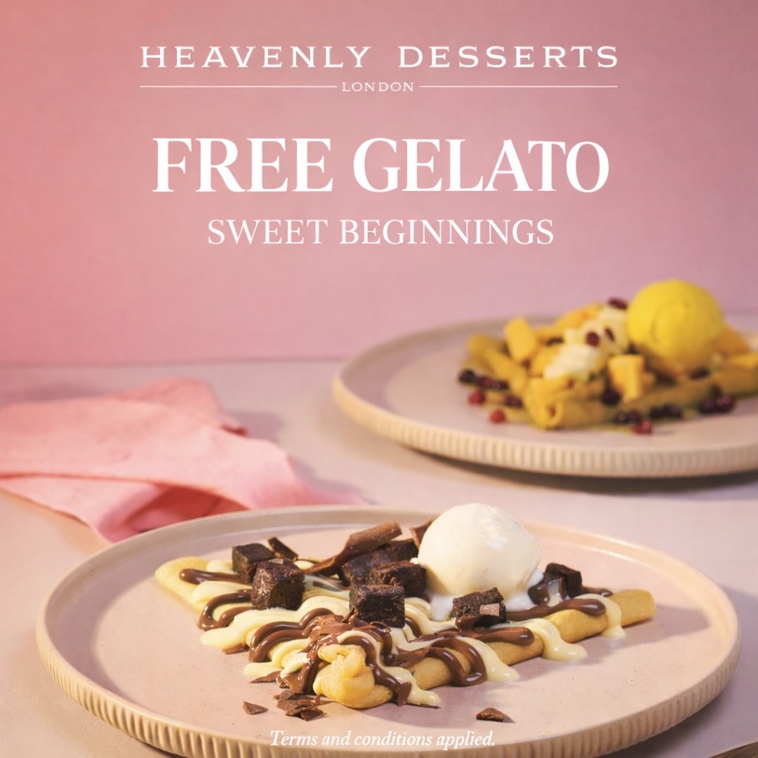 Free Gelato with Purchase – Heavenly New Year Treat 🍨✨